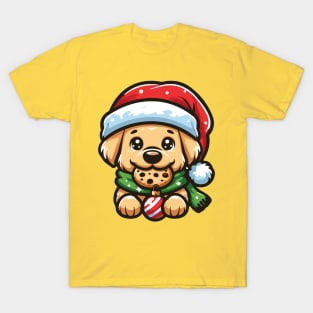 Christmas puppy cookie T-Shirt